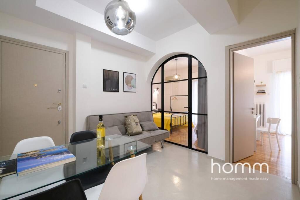 58M² Homm 2Bd Apartment Konstantinoupoleos Str Atina Dış mekan fotoğraf